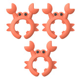 🦀 Deze krab houdt je beste bestek vast! 🍽️✨ 🎨 Creative Silicone Crab Holder - Multifunctioneel, leuk en praktisch! 🏡💖