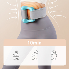 🤌⚡5-Versnellingen! Handheld Massagerring met Verstelbare Riem 💆♂️💪Comfortabel Massagesportief