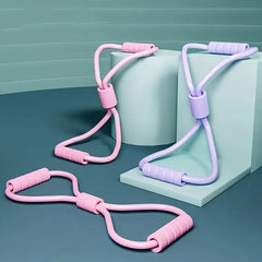 💪✨8-Vormige Krachttraining Weerstandsband | Full Body Workout 🧘♀️🔥