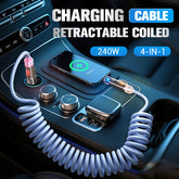 🚀💥 Revolutionaire Snellaadkabel - 4-in-1 Power for Your Spring Tech!