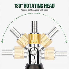 14-in-1✨🔧【Professionaal & Veelzijdig!】Verstelbare Ratelschroevendraaier - 📢📢Sleep de aanbieding! Nog 40 stuks, op=op🚀 Uw perfecte toolkit!