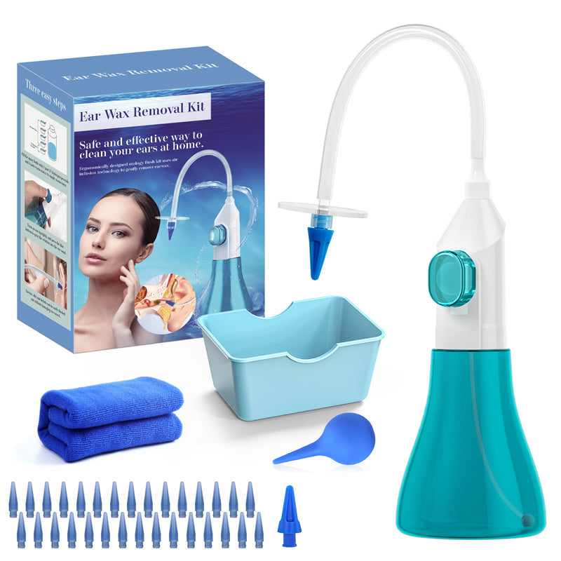 👂 HETE AANBIEDING! ⚡ Oorwasverwijderingsset – Veilig en zacht, herbruikbaar siliconen lepeltje, gemakkelijk te gebruiken, effectief en hygiënisch voor het reinigen van de oren ✨