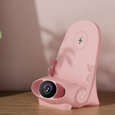 ⏰🔥LAATSTE DAG UITVERKOOP 49% KORTING! 📱🧲Mini Multifunctionele Telefoonhouder Stoelvorm | Draadloze Snellader ✨💥