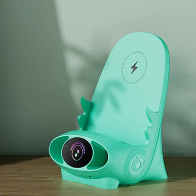 ⏰🔥LAATSTE DAG UITVERKOOP 49% KORTING! 📱🧲Mini Multifunctionele Telefoonhouder Stoelvorm | Draadloze Snellader ✨💥