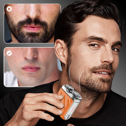 🌞50% Korting deze Lente!🔥Mini Elektrisch Scheerapparaat: Waterdicht, Zakformaat met USB-C - Gladde Scheerbeurt Onderweg!