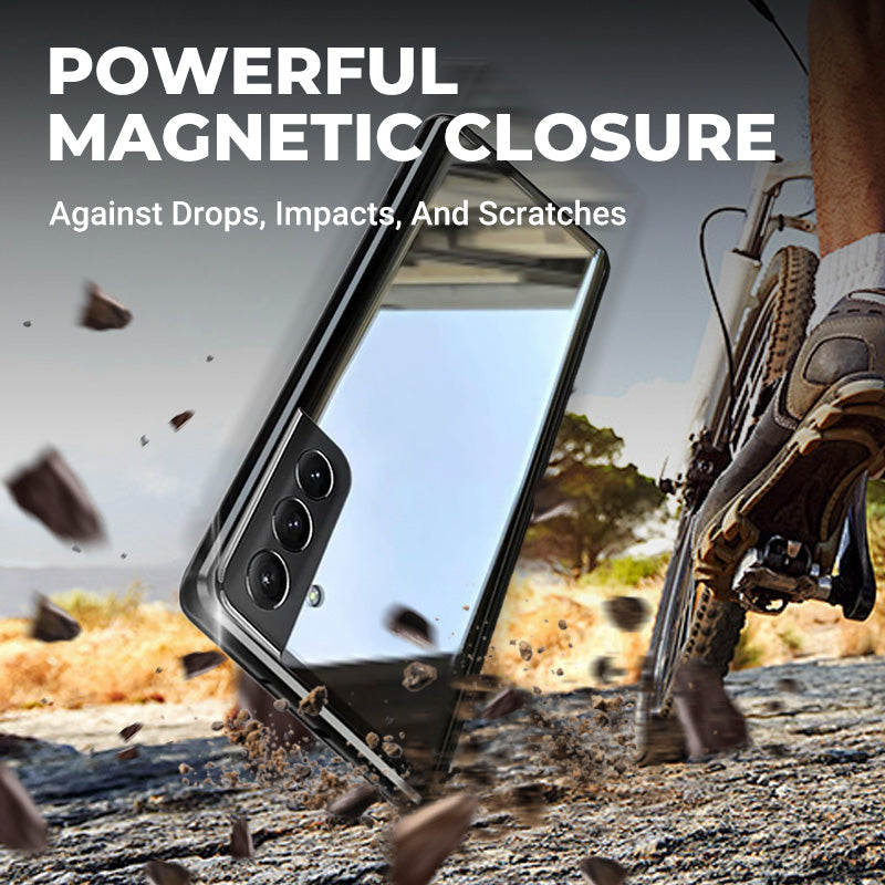 🔒🧲Magnetisch volledige beschermende telefoonhoes | Samsung Galaxy S20–S25 serie✨💪