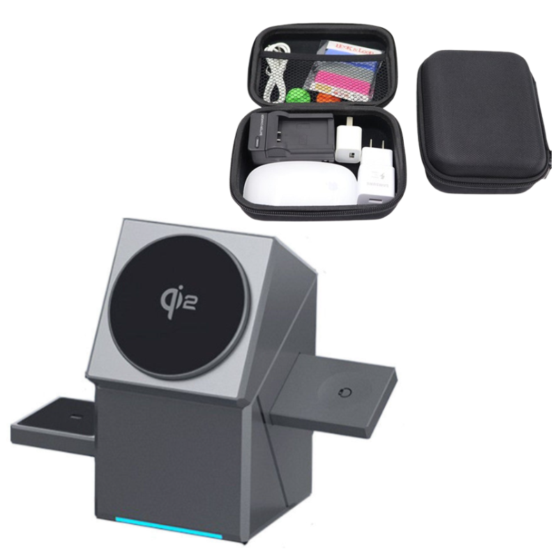 🔥3-in-1 Magnetisch Laadstation🔥 Opvouwbaar & draadloos! 🚀 Laad telefoon, AirPods en smartwatch tegelijkertijd! 💡 Slim design - perfect voor reizen & bureau! Laatste offerte!