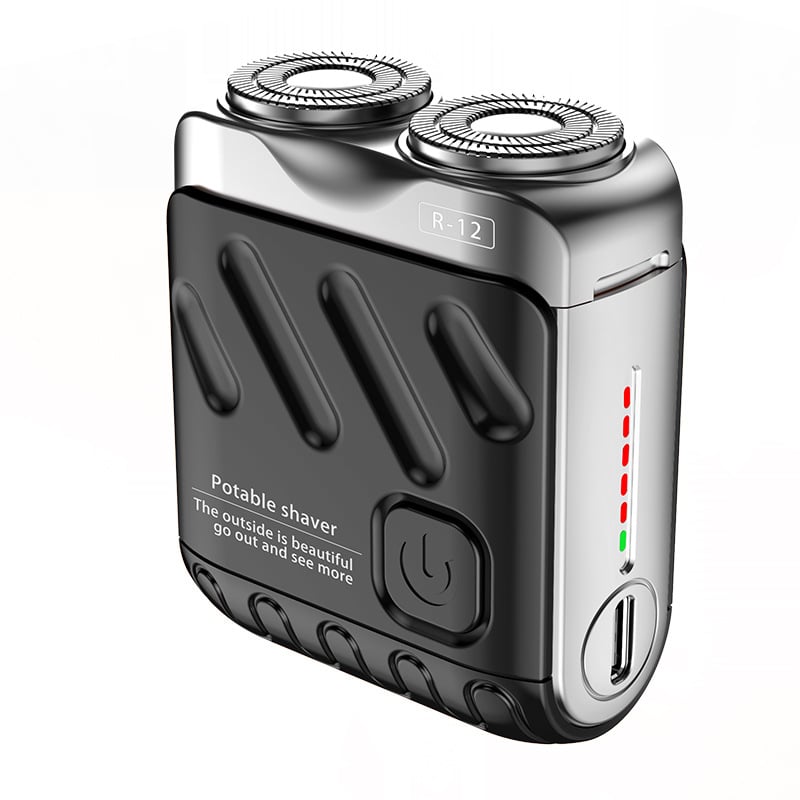 🌞50% Korting deze Lente!🔥Mini Elektrisch Scheerapparaat: Waterdicht, Zakformaat met USB-C - Gladde Scheerbeurt Onderweg!