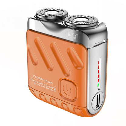 🌞50% Korting deze Lente!🔥Mini Elektrisch Scheerapparaat: Waterdicht, Zakformaat met USB-C - Gladde Scheerbeurt Onderweg!