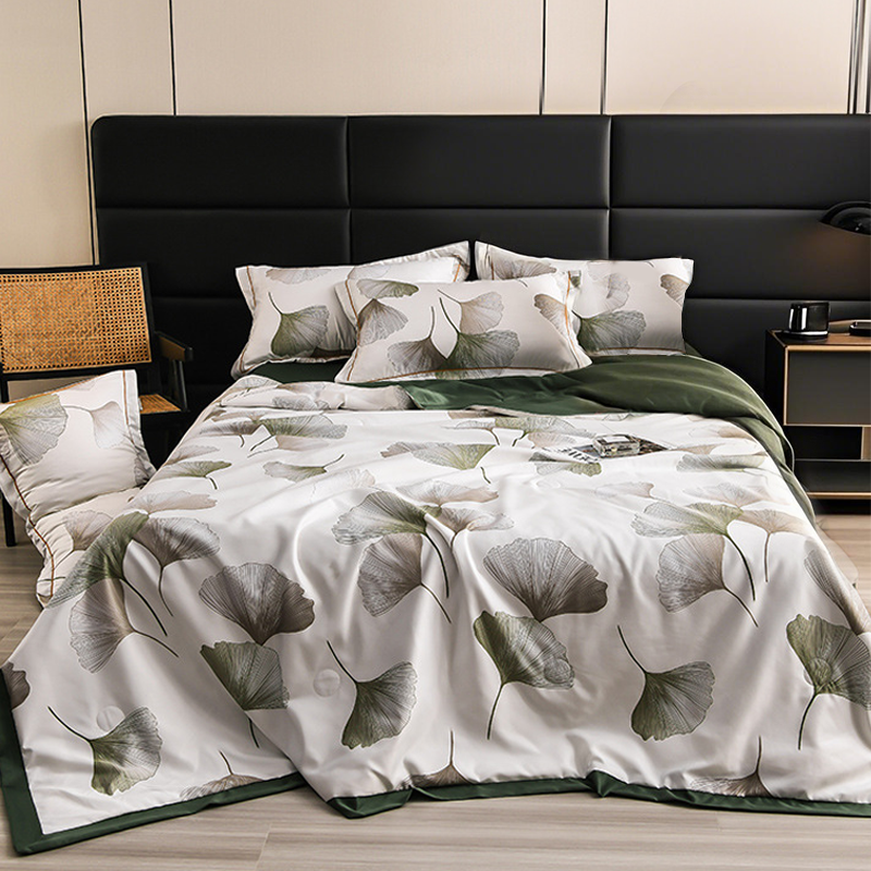 🌸✨ Blijde zomer met 50% korting! 🌿 Koele bloemenlakens (4-stuks) – Uitstekende ademendheid!
