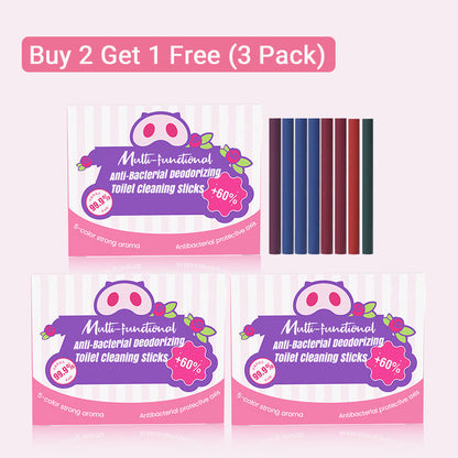 ✨ ‌Alles op één slag: reinig, bescherm en geurverwijder!‌ 🚽💎  🌈 ‌Antibacteriële toiletreinigingssticks – perfect voor een friske toilet!‌ 🧼✨