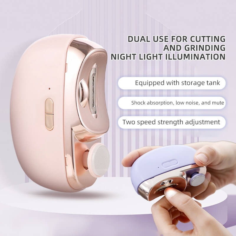 🌟💅【Must-have voor elke manie!】Elektrische polijst- en nagelknipper - Laat uw handen strakker en glanzend✨