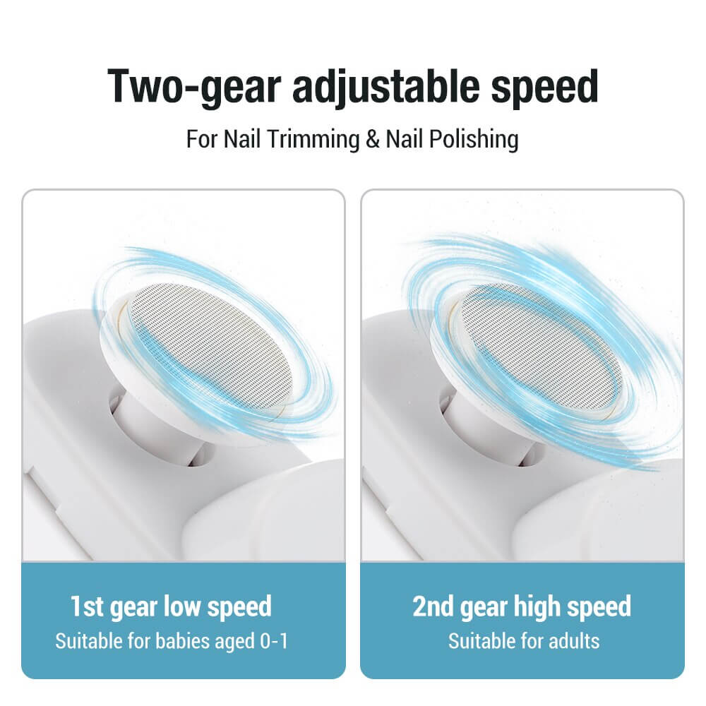 🌟💅【Must-have voor elke manie!】Elektrische polijst- en nagelknipper - Laat uw handen strakker en glanzend✨