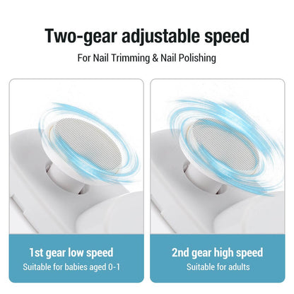 🌟💅【Must-have voor elke manie!】Elektrische polijst- en nagelknipper - Laat uw handen strakker en glanzend✨