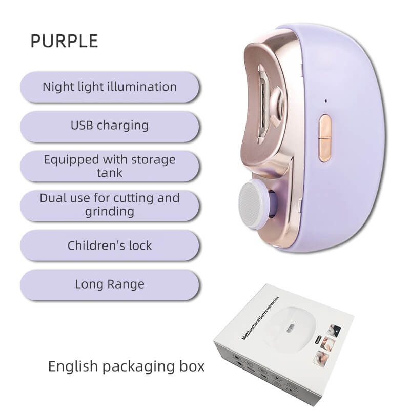 🌟💅【Must-have voor elke manie!】Elektrische polijst- en nagelknipper - Laat uw handen strakker en glanzend✨