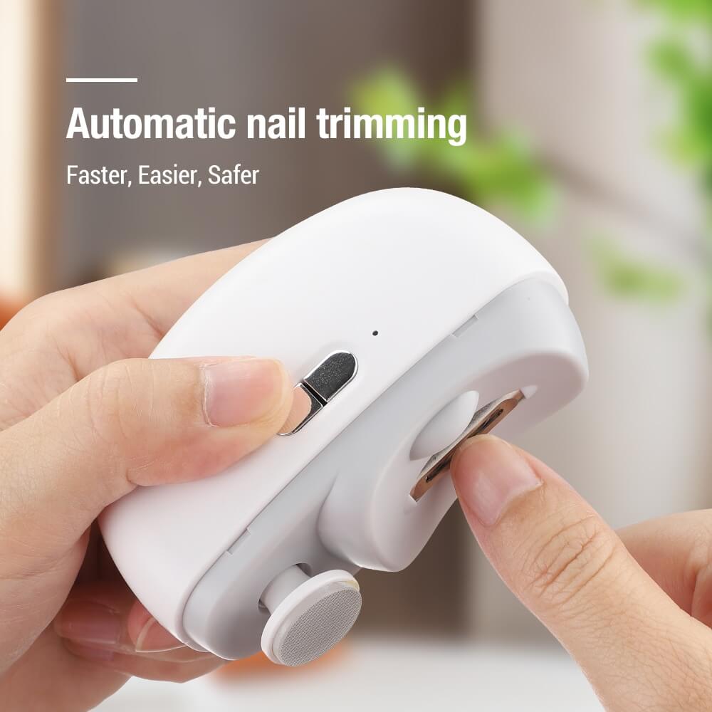🌟💅【Must-have voor elke manie!】Elektrische polijst- en nagelknipper - Laat uw handen strakker en glanzend✨