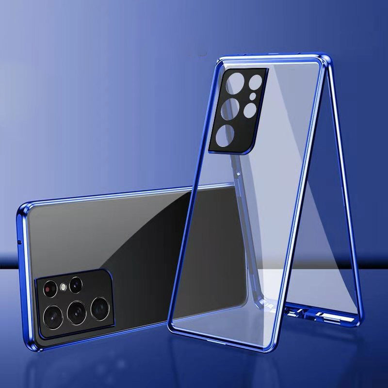 🔒🧲Magnetisch volledige beschermende telefoonhoes | Samsung Galaxy S20–S25 serie✨💪