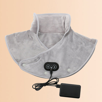 🎁 ‌Het perfecte cadeau voor liefde en ontspanning!‌ 💖  🔥 ‌Elektrisch verwarmingskussen met vibratie – verwarmt en massagert je nek en