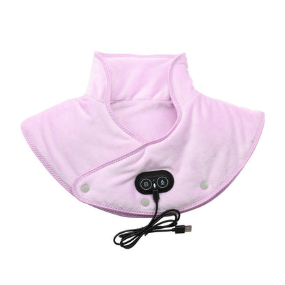 🎁 ‌Het perfecte cadeau voor liefde en ontspanning!‌ 💖  🔥 ‌Elektrisch verwarmingskussen met vibratie – verwarmt en massagert je nek en