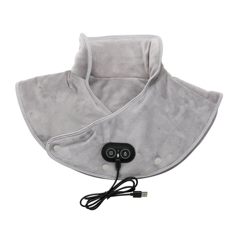 🎁 ‌Het perfecte cadeau voor liefde en ontspanning!‌ 💖  🔥 ‌Elektrisch verwarmingskussen met vibratie – verwarmt en massagert je nek en