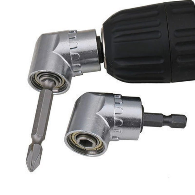 ✨ Ultimate Space-Saver! 105° Right Angle Drill Adapter – Tackle Tight Spaces Effortlessly! 🛠️💡