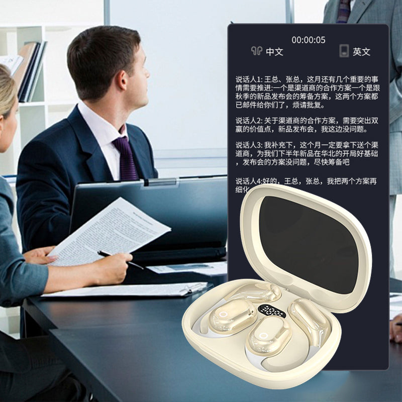 🎧2025 Verkoop - 54% UIT🔥AI Spraakvertaling Bluetooth Oorknoppen