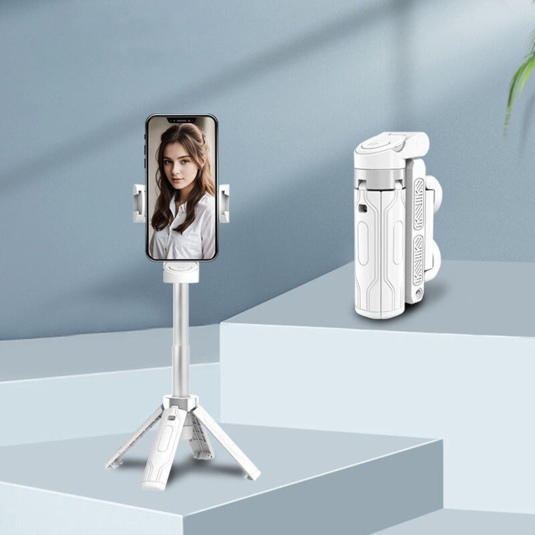 🔥Laatste dag!🔥 Uitschuivbare telefoonstatief met afneembare afstandsbediening - Zakformaat! 🚀 Perfect voor reizen! Laagste prijs van het jaar!