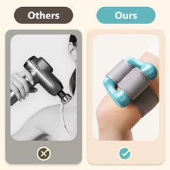 🤌⚡5-Versnellingen! Handheld Massagerring met Verstelbare Riem 💆‍♂️💪Comfortabel Massagesportief