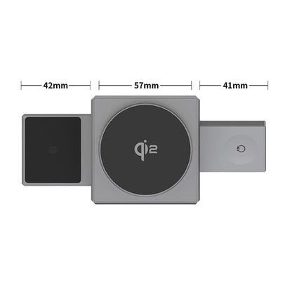 🔥3-in-1 Magnetisch Laadstation🔥 Opvouwbaar & draadloos! 🚀 Laad telefoon, AirPods en smartwatch tegelijkertijd! 💡 Slim design - perfect voor reizen & bureau! Laatste offerte!