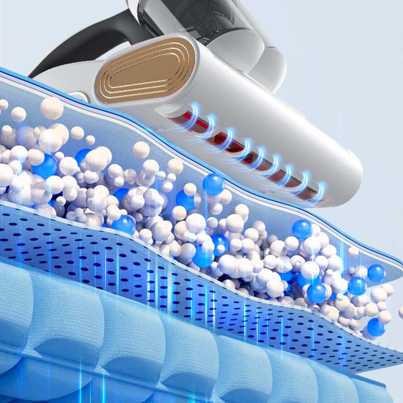 🔥💎【UV-Cdesinfectie + Super sterke suigkracht!】16000PA matrasstofzuiger - Innovatief tweecupontwerp🎁 Bespaar tijd en zorg voor hygiëne!