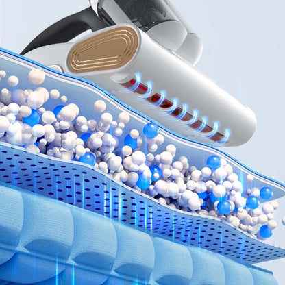 🔥💎【UV-Cdesinfectie + Super sterke suigkracht!】16000PA matrasstofzuiger - Innovatief tweecupontwerp🎁 Bespaar tijd en zorg voor hygiëne!
