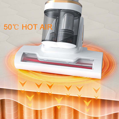 🔥💎【UV-Cdesinfectie + Super sterke suigkracht!】16000PA matrasstofzuiger - Innovatief tweecupontwerp🎁 Bespaar tijd en zorg voor hygiëne!