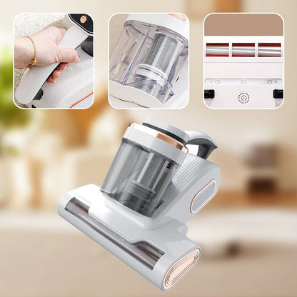 🔥💎【UV-Cdesinfectie + Super sterke suigkracht!】16000PA matrasstofzuiger - Innovatief tweecupontwerp🎁 Bespaar tijd en zorg voor hygiëne!
