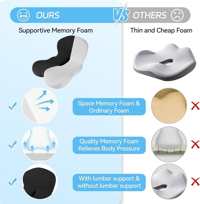 🔥Uitverkoop 50% Korting✨Antislip Traagschuim Zitkussen
