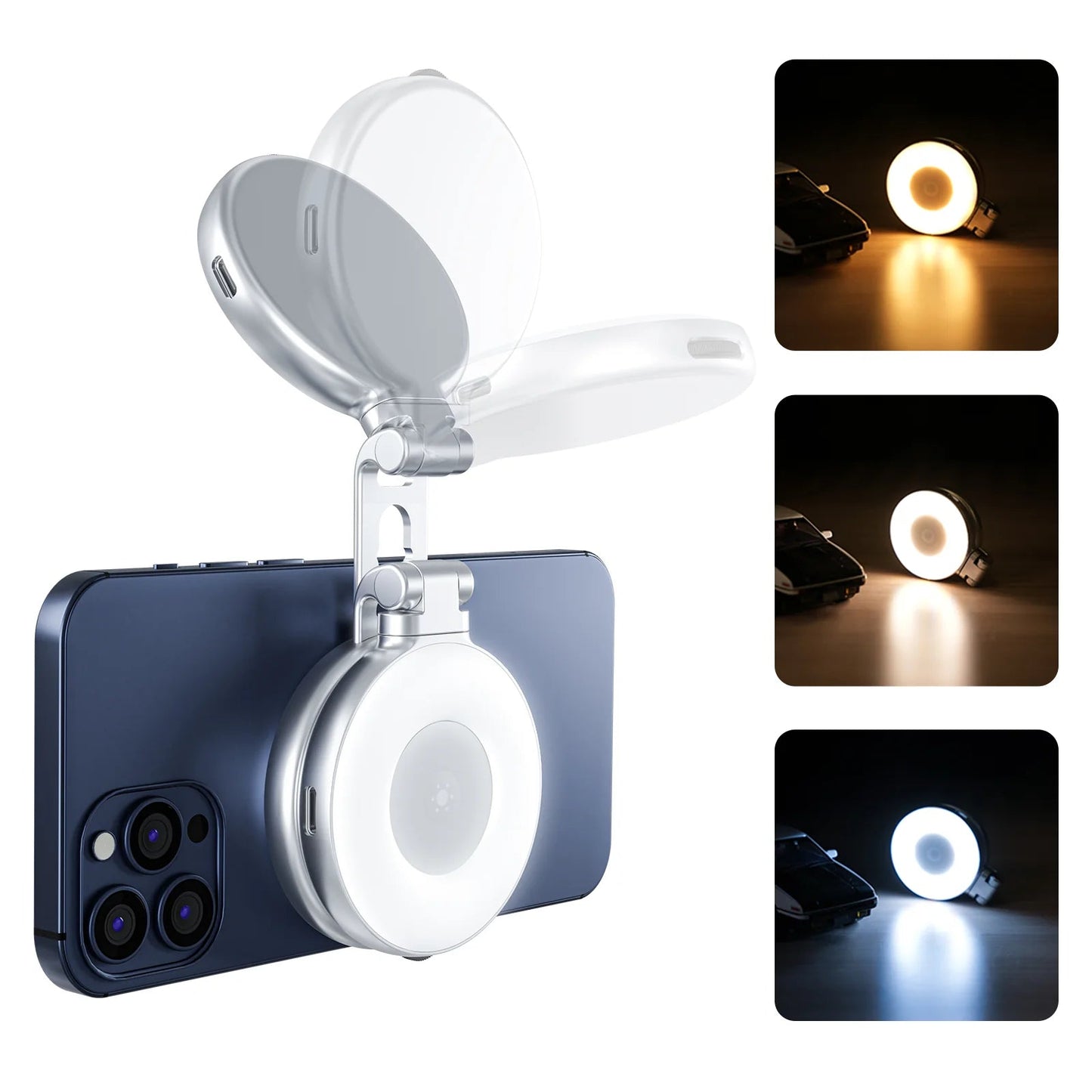 🌟🚀 Revolutionaire Magnetische Ringlamp - Your Go-To for Vlogging & Selfies!