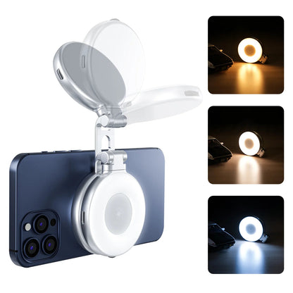 🌟🚀 Revolutionaire Magnetische Ringlamp - Your Go-To for Vlogging & Selfies!
