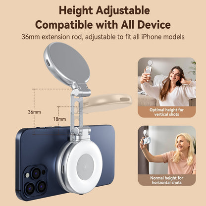 🌟🚀 Revolutionaire Magnetische Ringlamp - Your Go-To for Vlogging & Selfies!