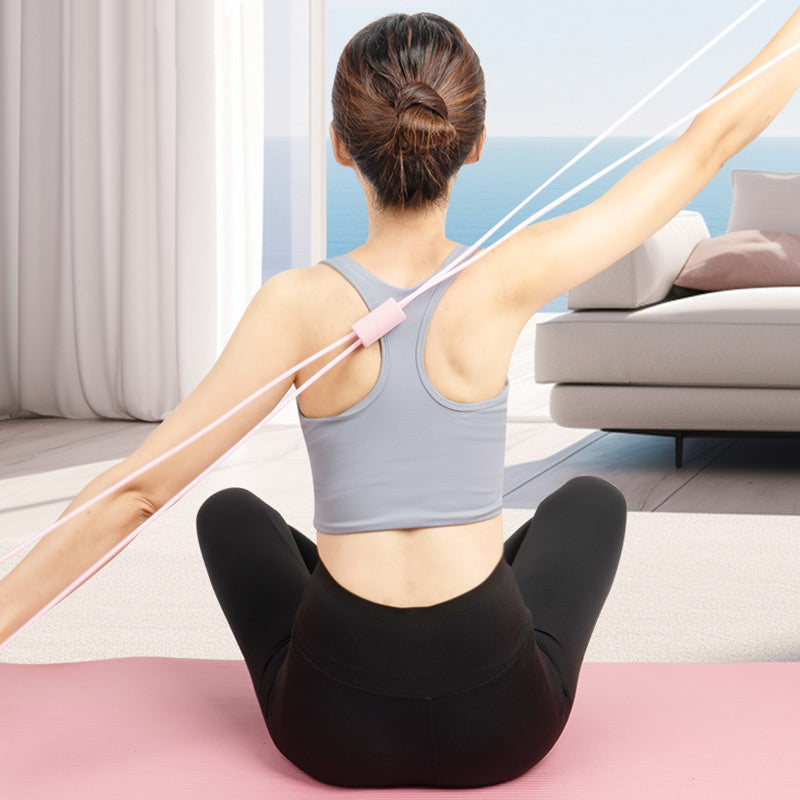 💪✨8-Vormige Krachttraining Weerstandsband | Full Body Workout 🧘‍♀️🔥