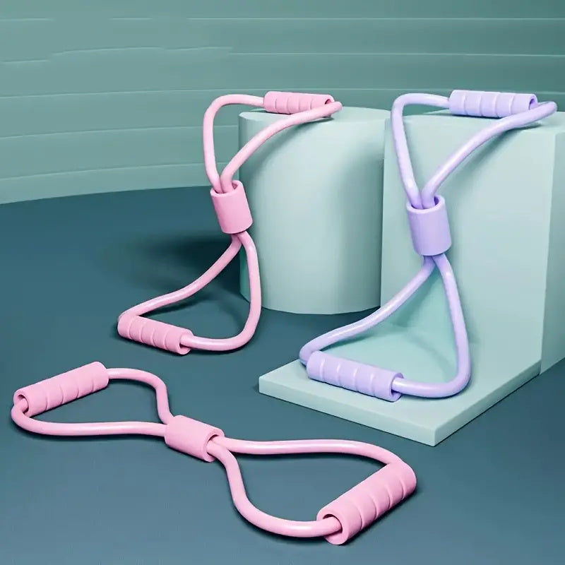 💪✨8-Vormige Krachttraining Weerstandsband | Full Body Workout 🧘‍♀️🔥