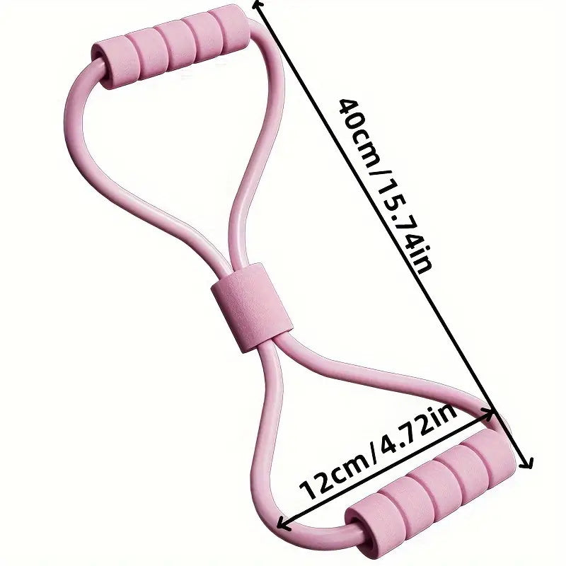 💪✨8-Vormige Krachttraining Weerstandsband | Full Body Workout 🧘‍♀️🔥