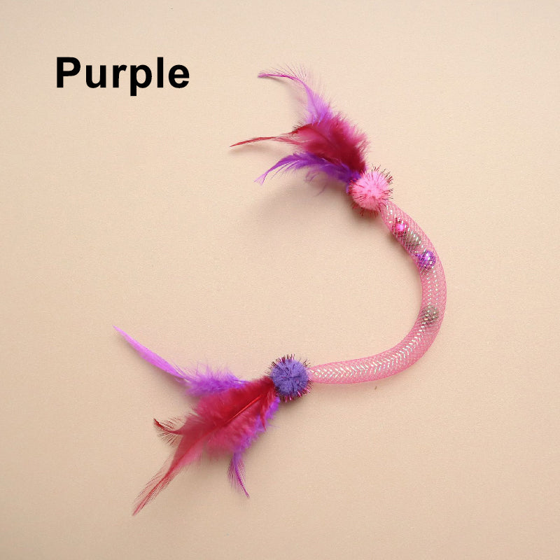 💥Populaire 😻Kattenspeeltje met kattenkruid en veertje