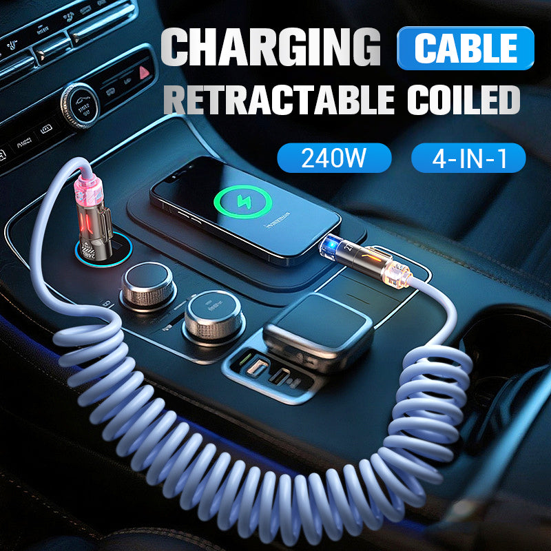‌🚀💥 Revolutionaire Snellaadkabel - 4-in-1 Power for Your Spring Tech!