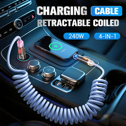 ‌🚀💥 Revolutionaire Snellaadkabel - 4-in-1 Power for Your Spring Tech!