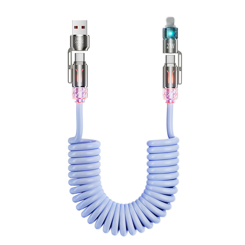 ‌🚀💥 Revolutionaire Snellaadkabel - 4-in-1 Power for Your Spring Tech!