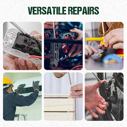 ‌14-in-1✨🔧【Professionaal & Veelzijdig!】Verstelbare Ratelschroevendraaier - 📢📢Sleep de aanbieding! Nog 40 stuks, op=op🚀 Uw perfecte toolkit!