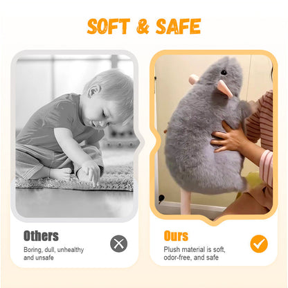 🔥🐾Nieuw! Schattig rat knuffelkussen – geef je huisdier een comfortabele en gezellige plek om te rusten!