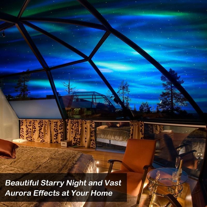 🌌 50% KORTING! ✨ Noorderlichtprojector – Geniet thuis van de sterrenhemel ✨