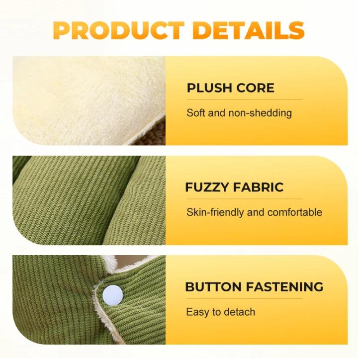 💖🔥Tijdelijk prijsverlaagding! Comfortabel pluchen huisdierenhol – geef je huisdier een warme en gezellige plek om te rusten!