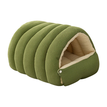 💖🔥Tijdelijk prijsverlaagding! Comfortabel pluchen huisdierenhol – geef je huisdier een warme en gezellige plek om te rusten!