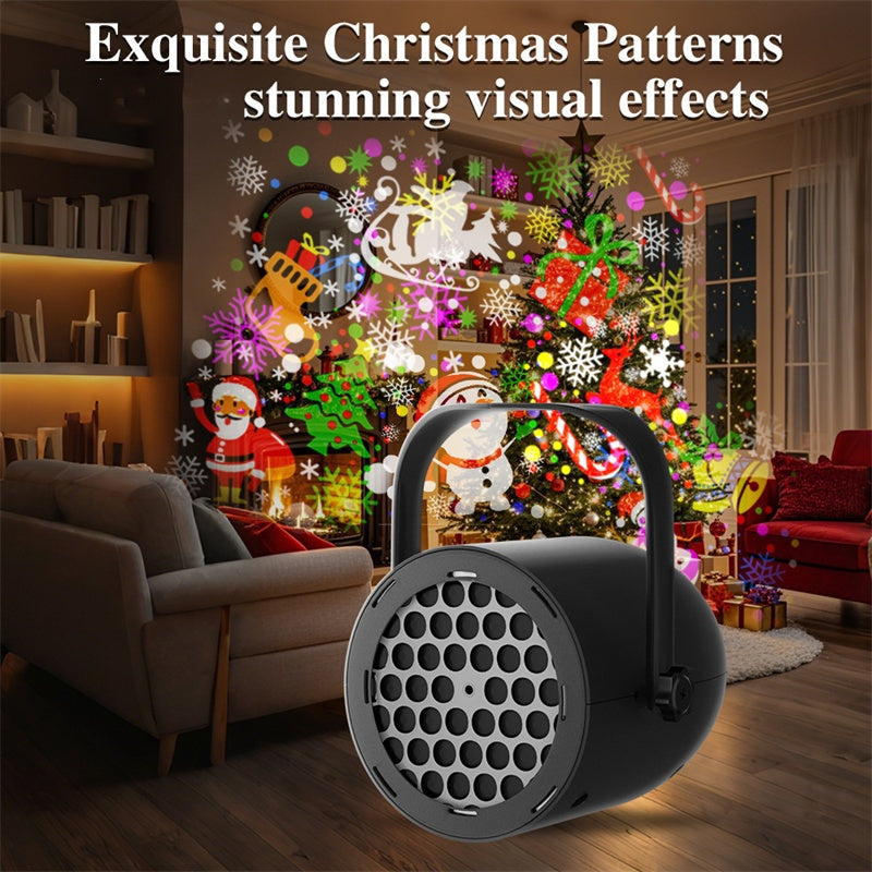 🔥Hot Sale🔥USB-kerstprojectorlamp met 16 patronen